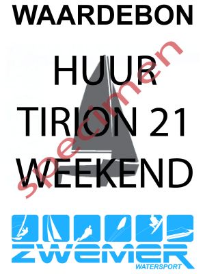 Waardebon huur Tirion weekend