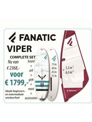 Fanatic Viper 75 & Ride Rig 6.5 m2