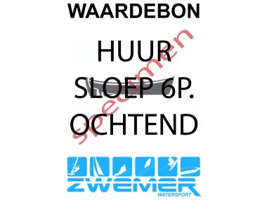 Waardebon huur Escape 600 ochtend